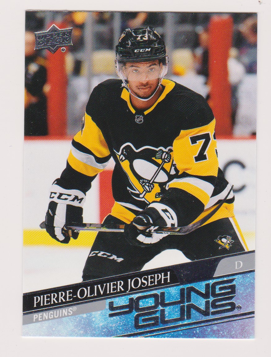 (image for) 2020-21 Upper Deck #216 Pierre-Olivier Joseph YG RC